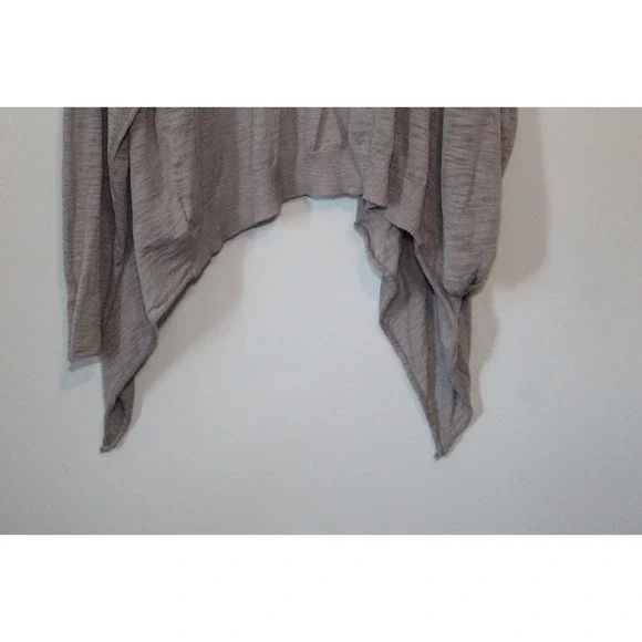 NWT Torrid Slub Cardigan Drape Front Lightweight Gray Women's Size 4 4X H14717 - Picture 9 of 11